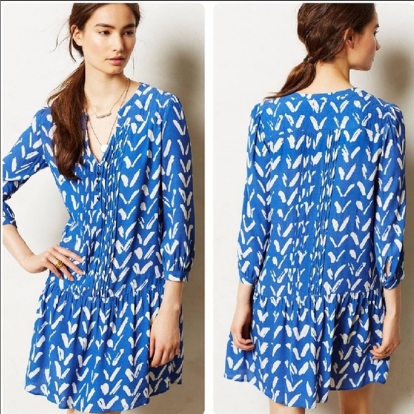 Anthropologie Maeve Caravane Dress Small Petite - Picture 1 of 12